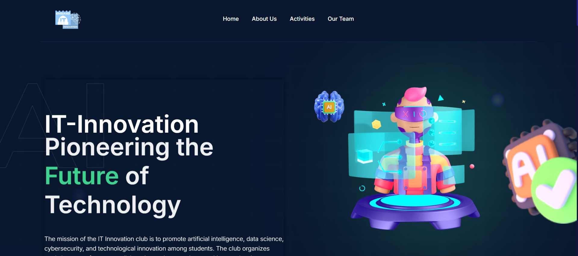 IT-Innovation Club of ENSIASD - Morocco