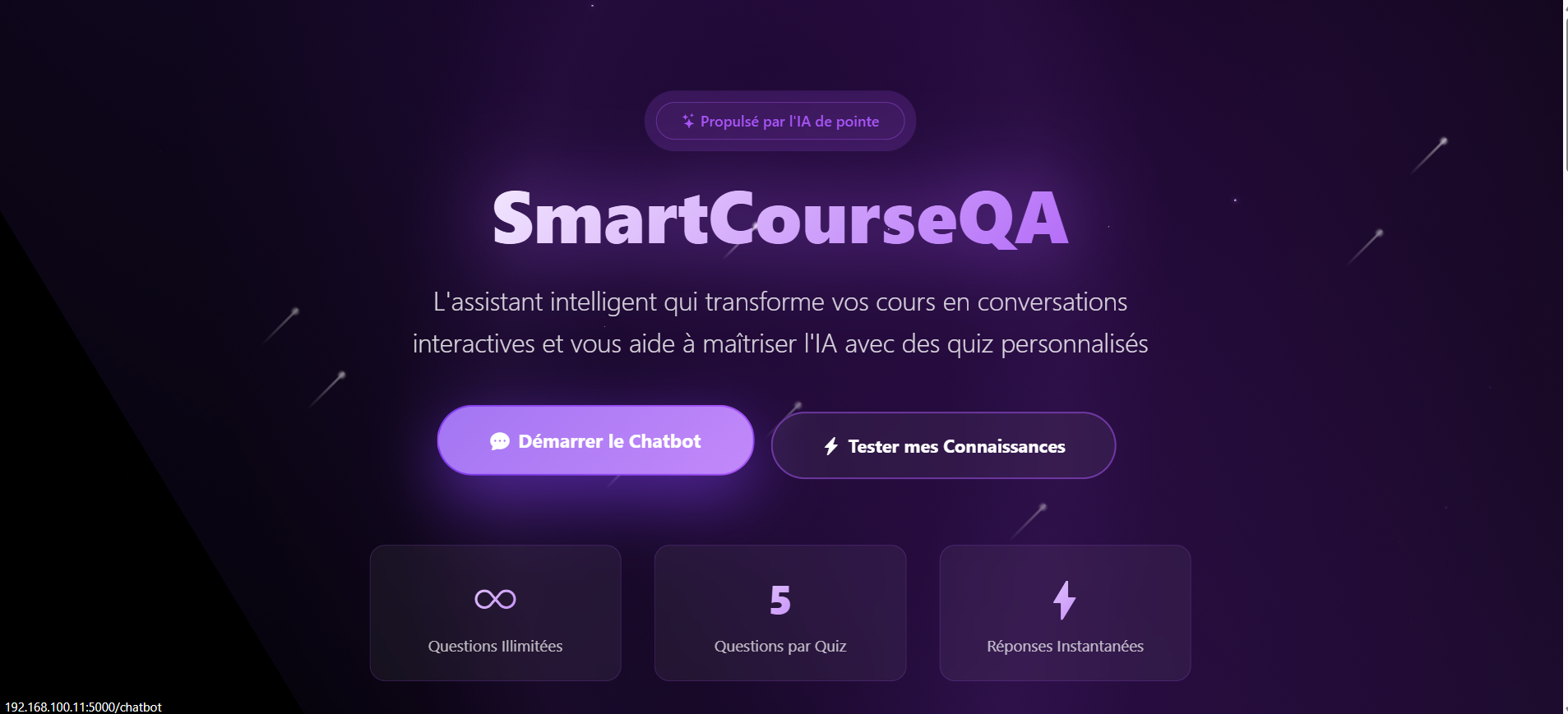 SmartCourseQA - Application RAG Flask